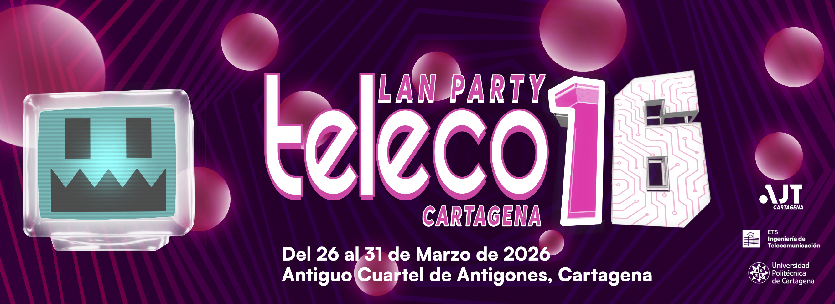 Banner Teleco LAN Party 16 Cartagena
